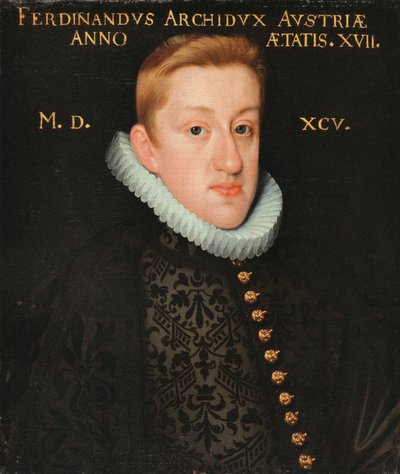 Portrait of Archduke Ferdinand of Austria (Later Emperor Ferdinand II) at the Age of 15 by Unknown
